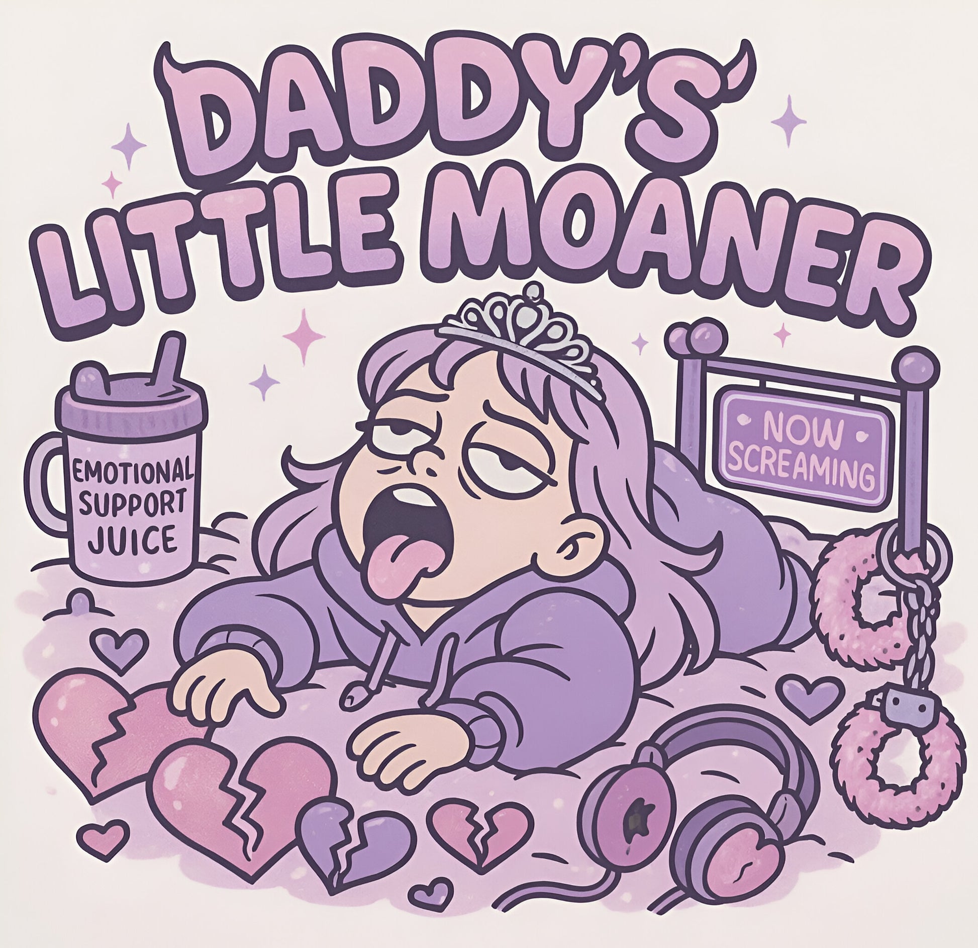 BUSTLAB™ Daddy´s little moaner exclusive tee
